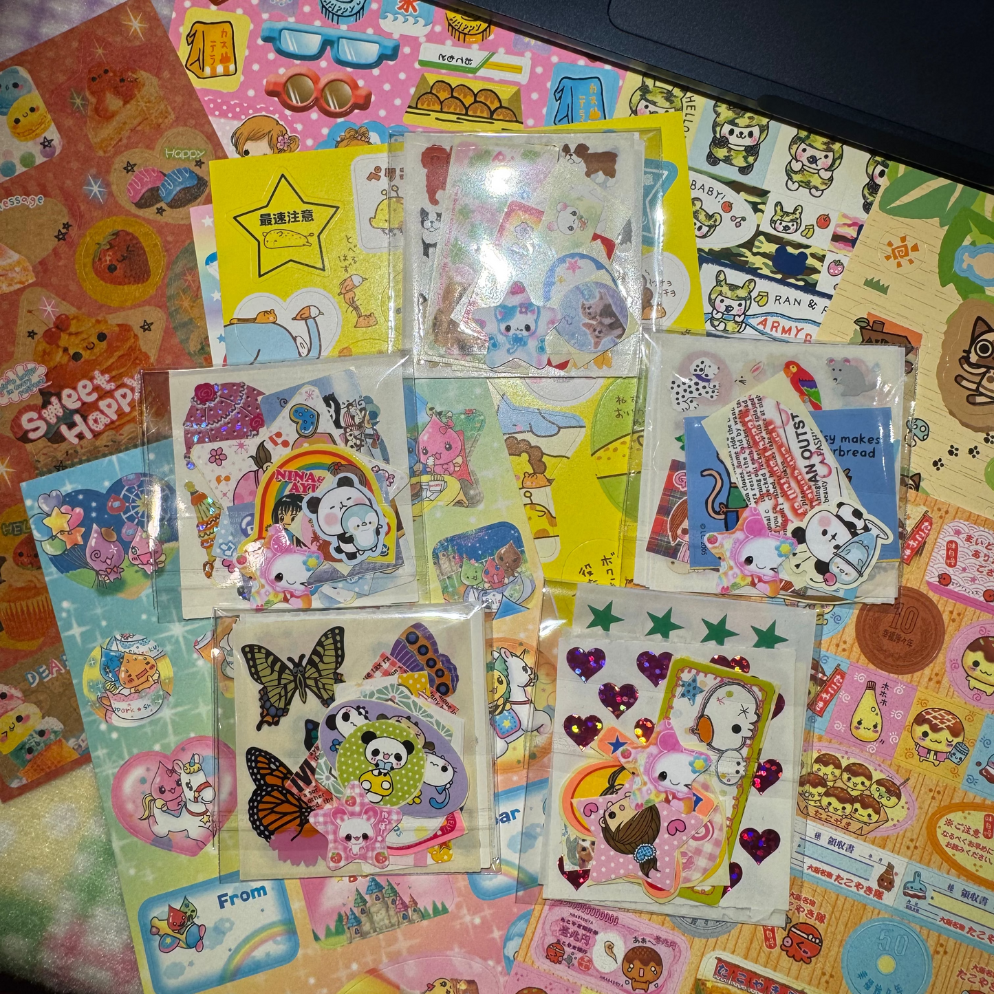 vintage sticker pack