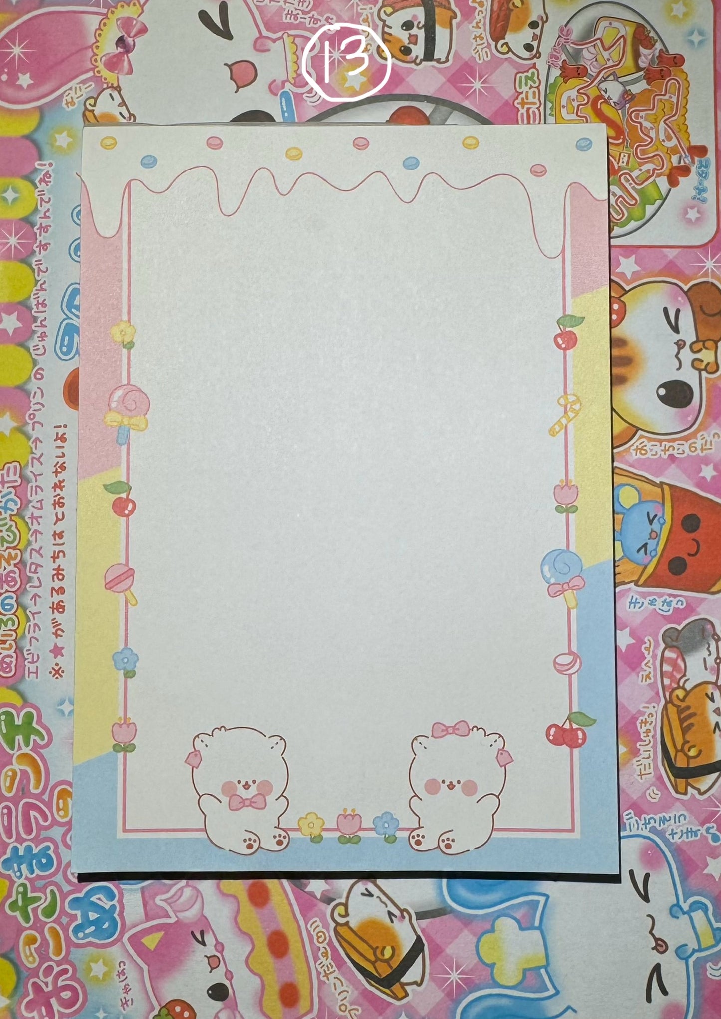 misc stationary: memos and misc bulkier items