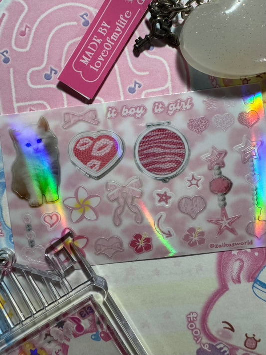 gyaru bundle: mini deco sheet