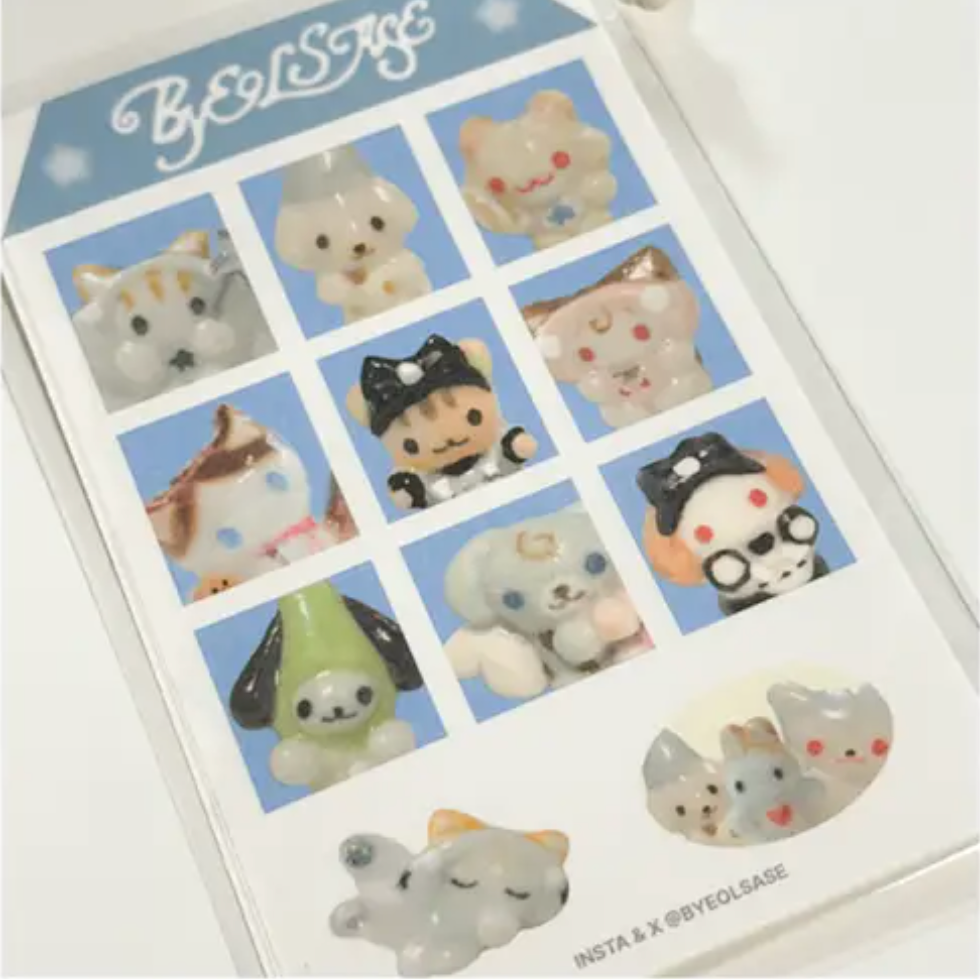 byeolsase: village resident ID photo sticker sheet
