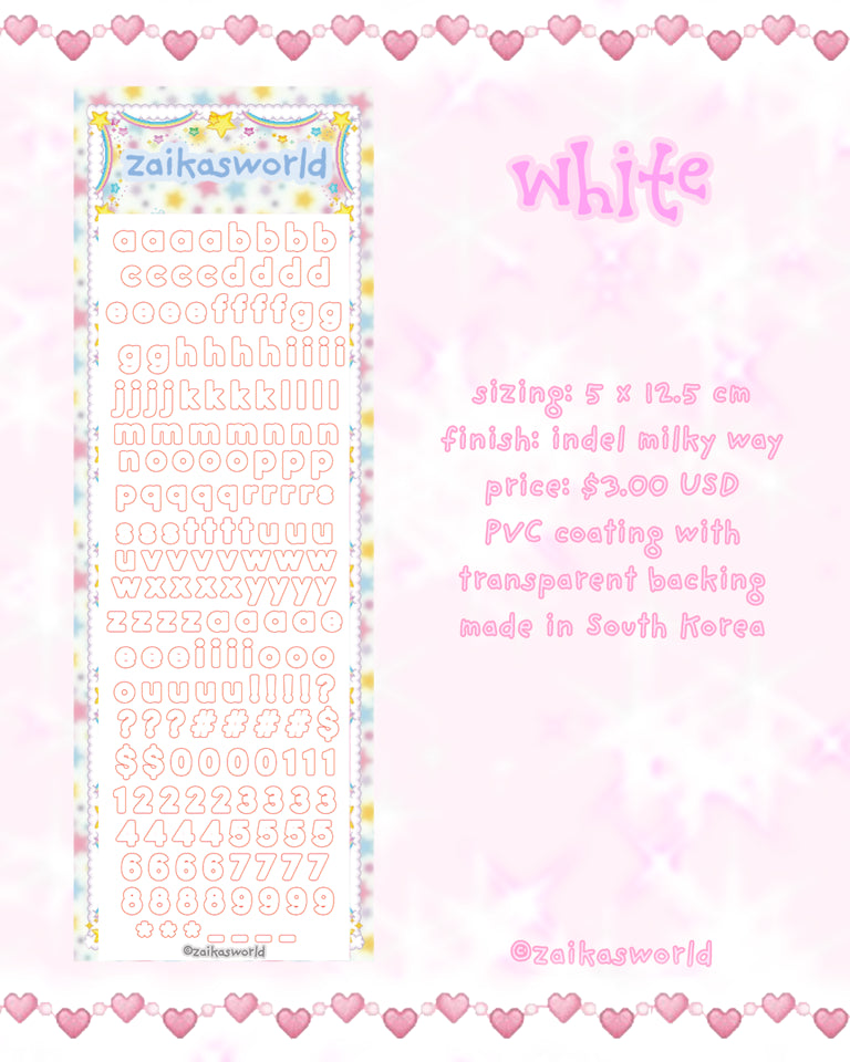 fluffy marshmallow abc's