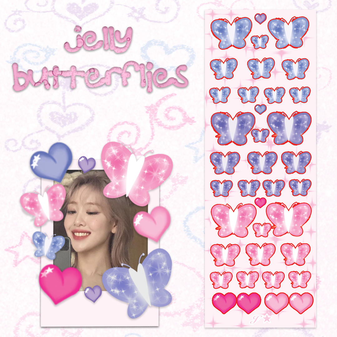 jelly butterflies