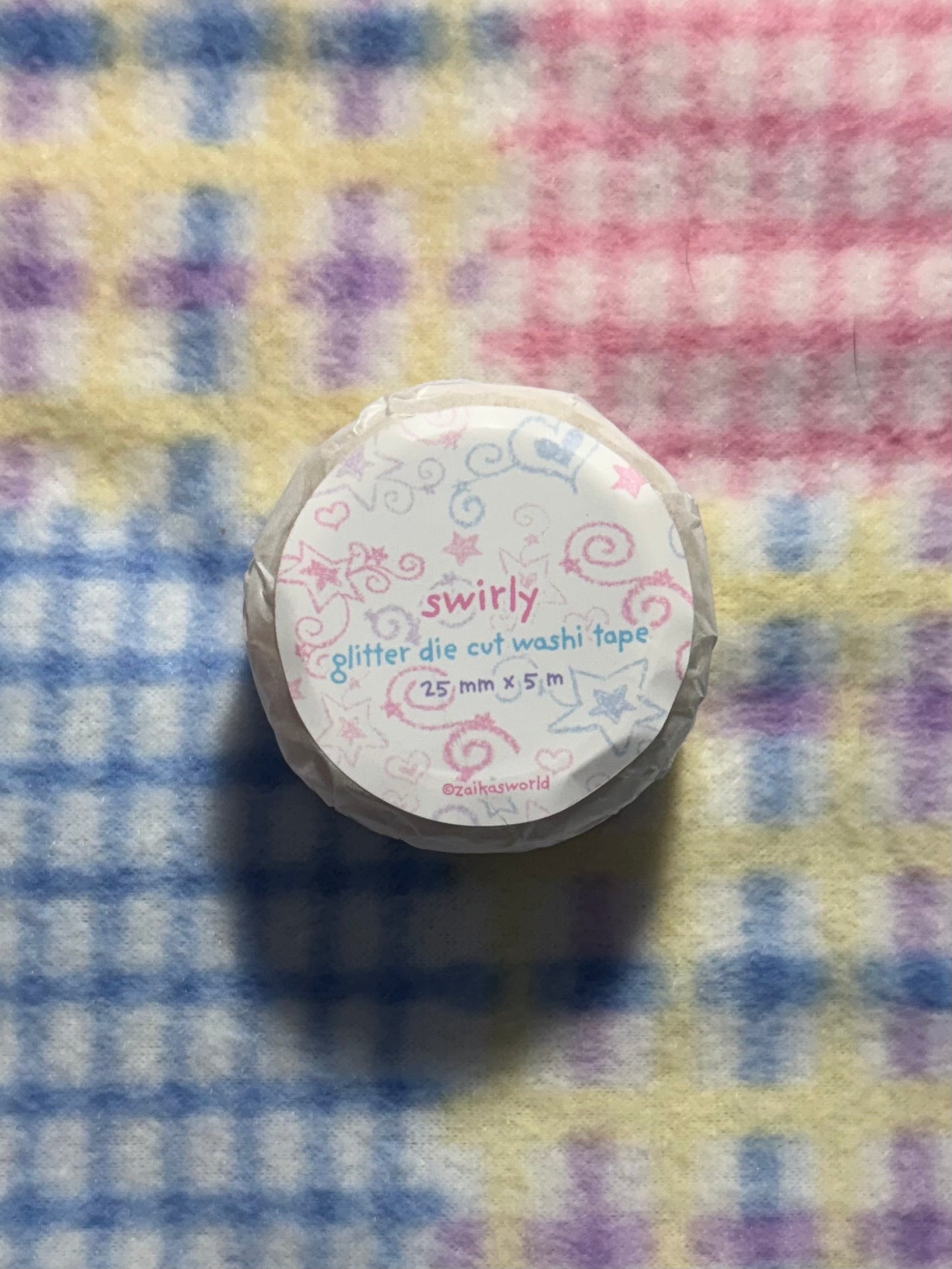 swirly: die cut washi tape