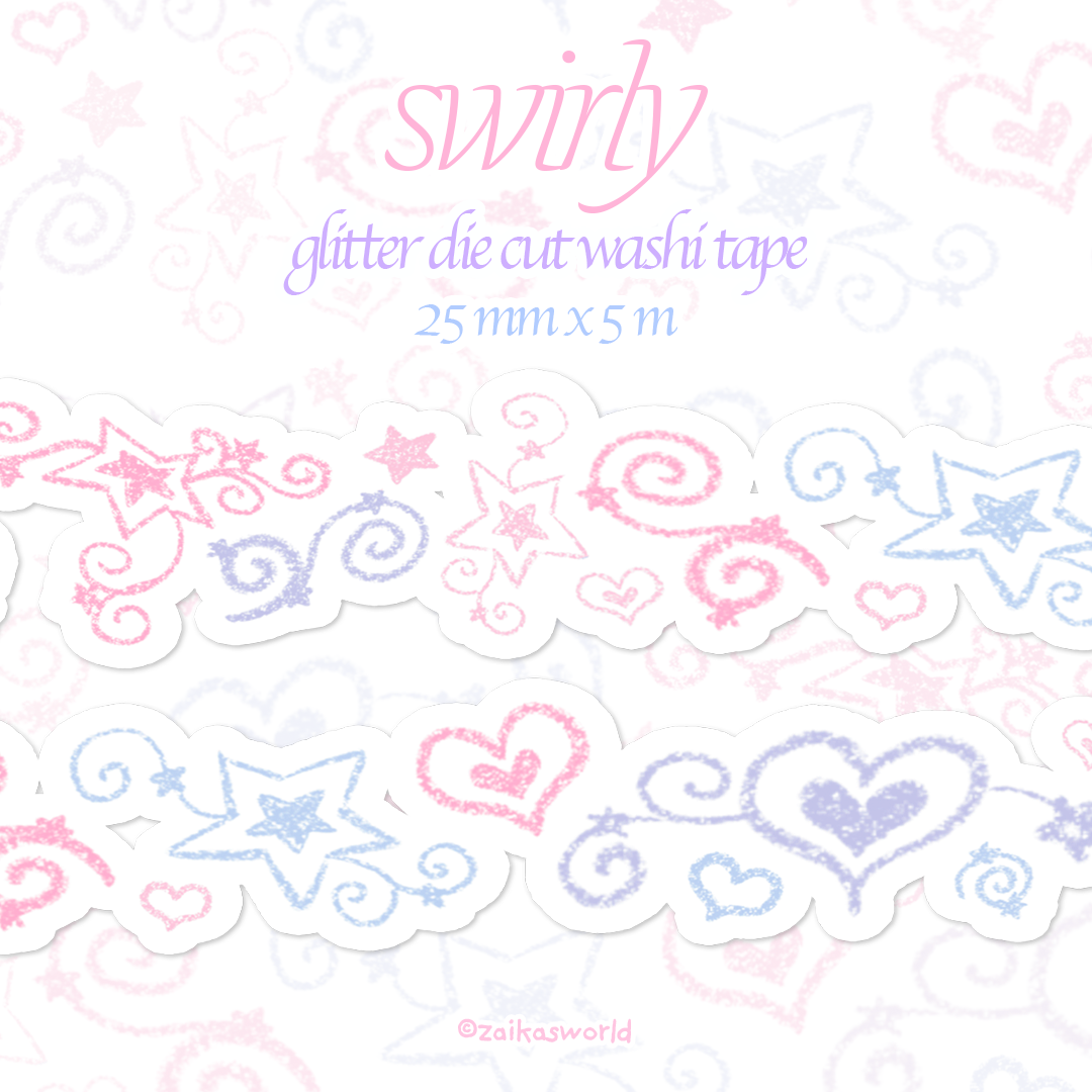 swirly: washi tape