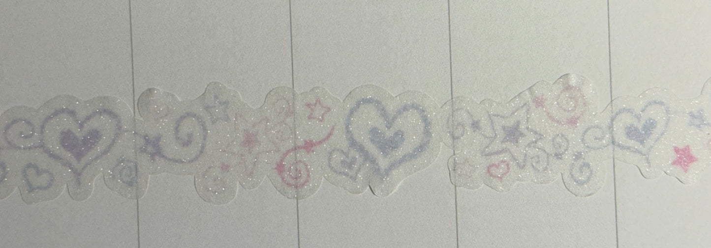 swirly: die cut washi tape