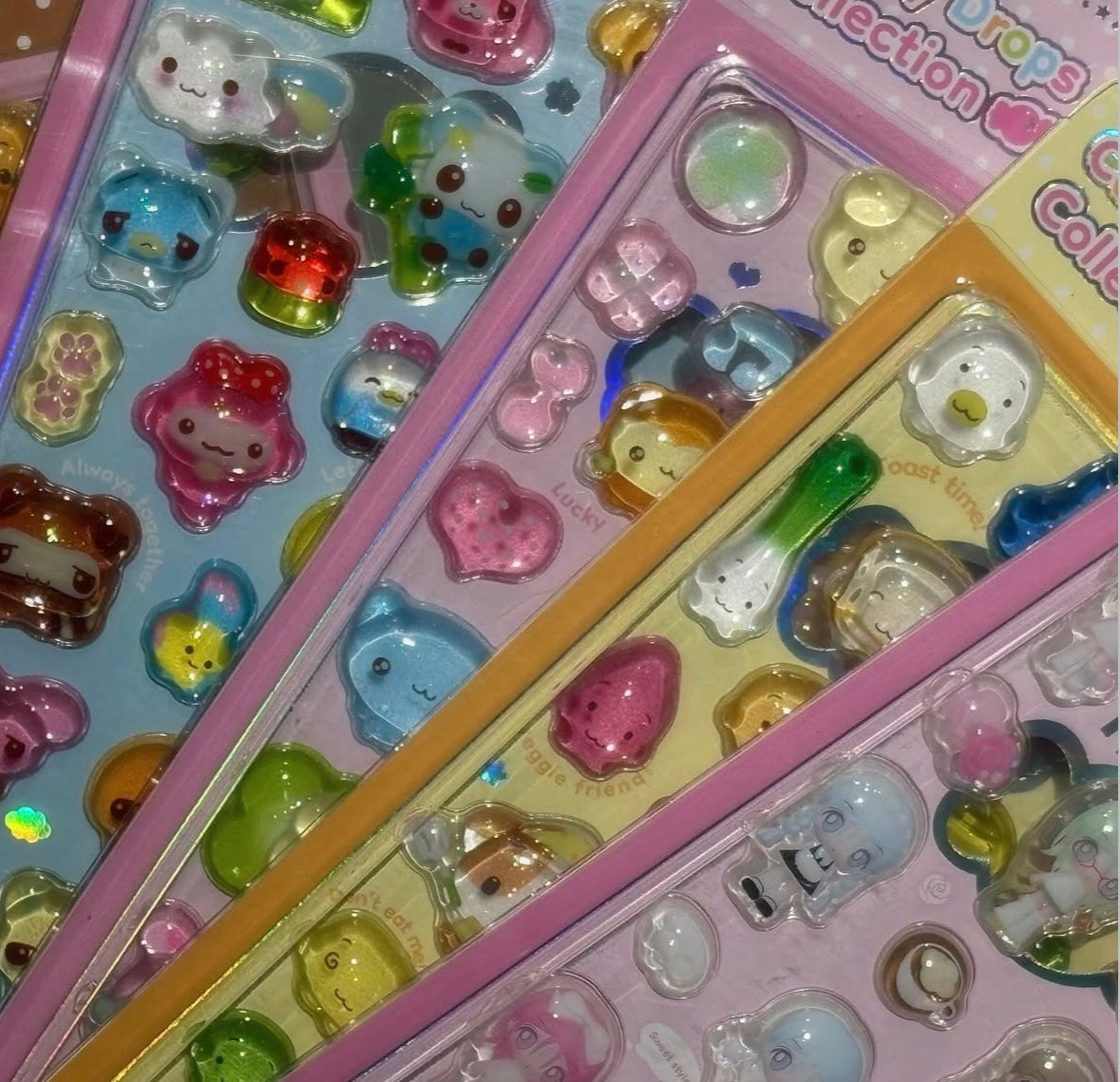 mering: candy drops collection stickers