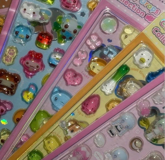 mering: candy drops collection stickers
