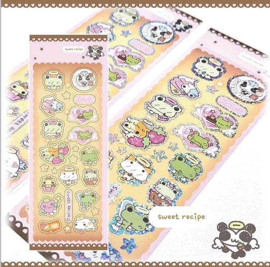 happy_nyang_day: Sweet Recipe sticker sheet