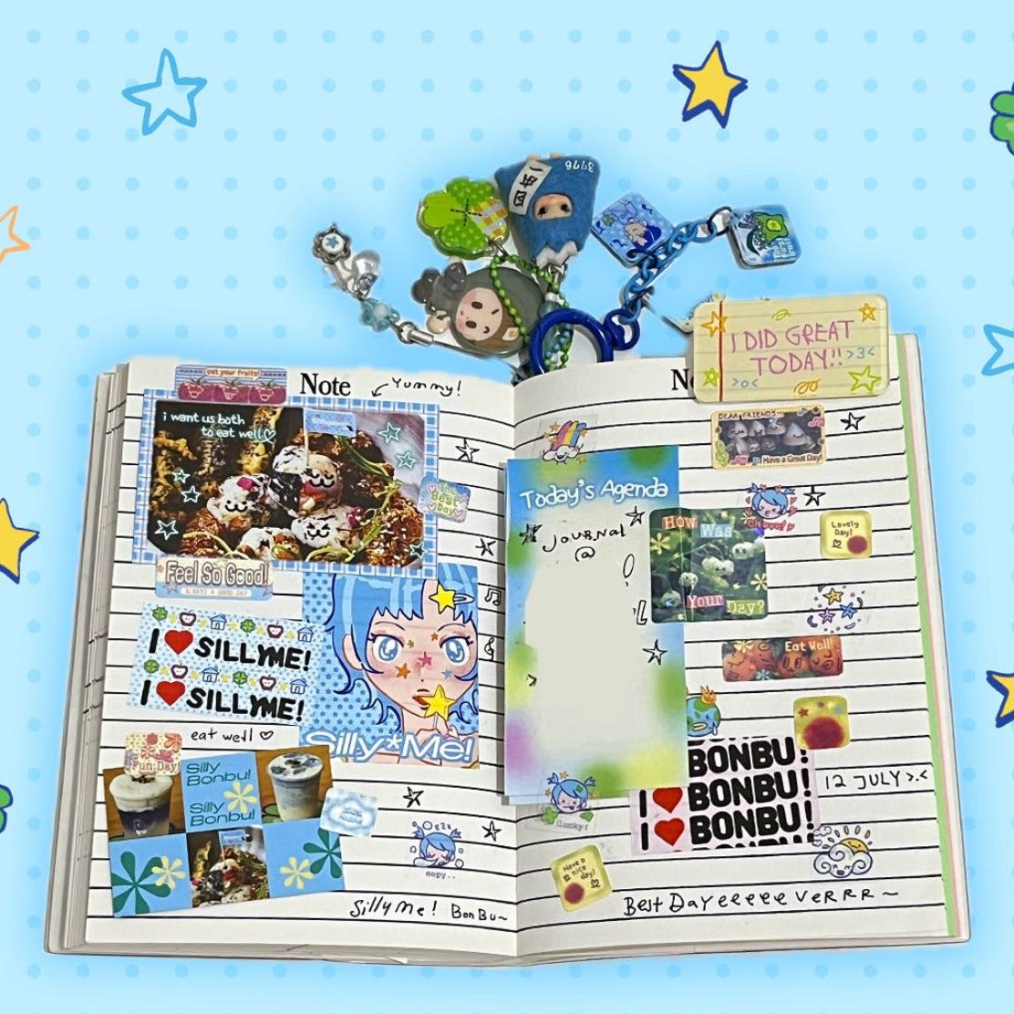 sillyme: did great/bloom acrylic clips