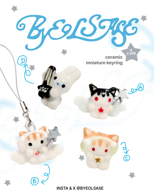 byeolsase: ceramic miniature charms