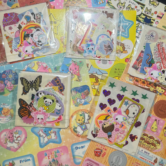 vintage sticker pack