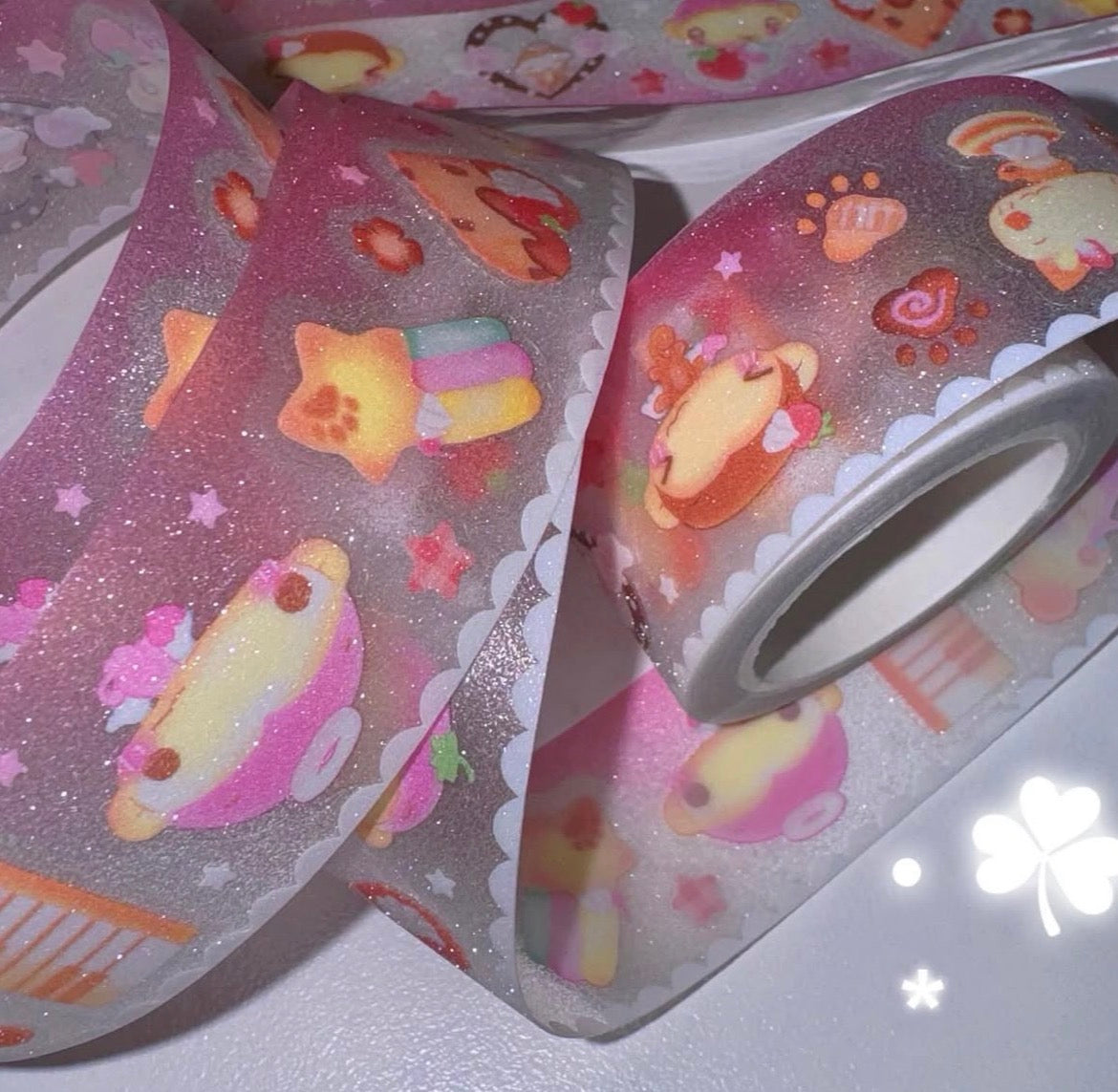 happy_nyang_day: kiss cut washi tapes