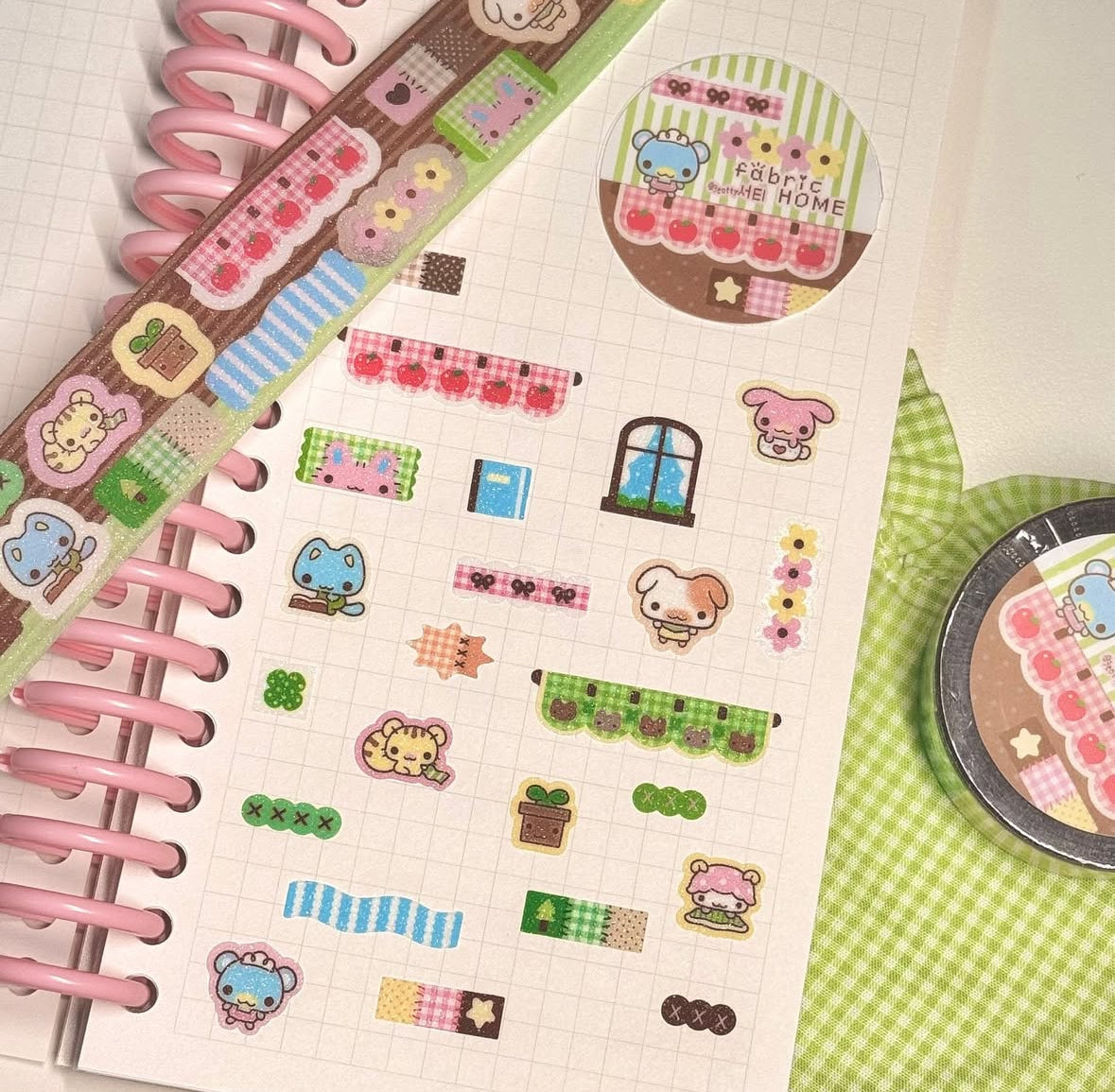 3eotty: kiss cut washi tapes