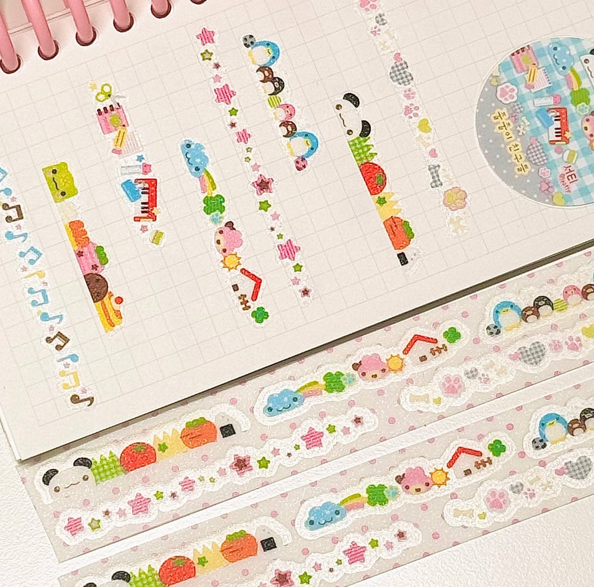 3eotty: kiss cut washi tapes