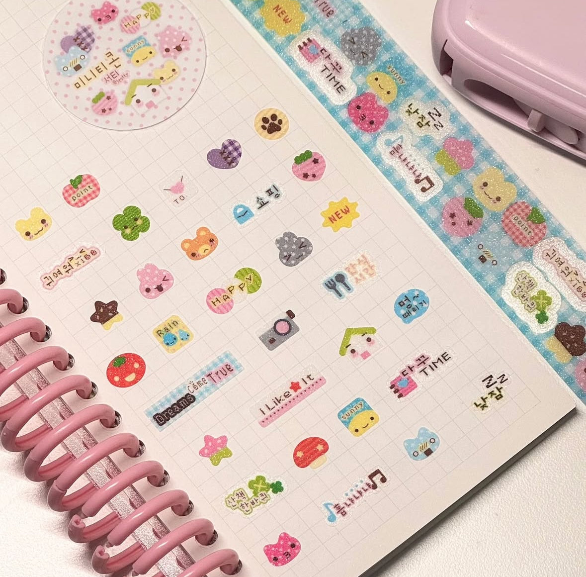 3eotty: kiss cut washi tapes