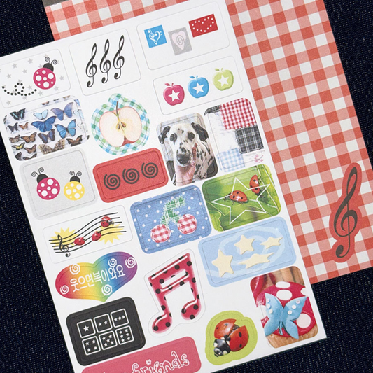 bitbybit: Mini Deco Sticker (Ladybug)