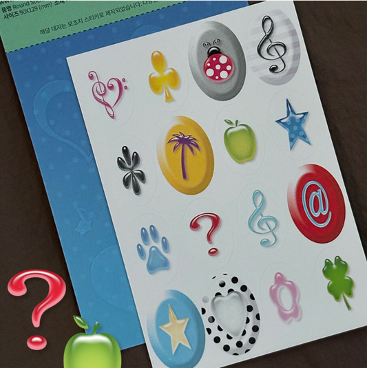 bitbybit: Round Sticker Jelly