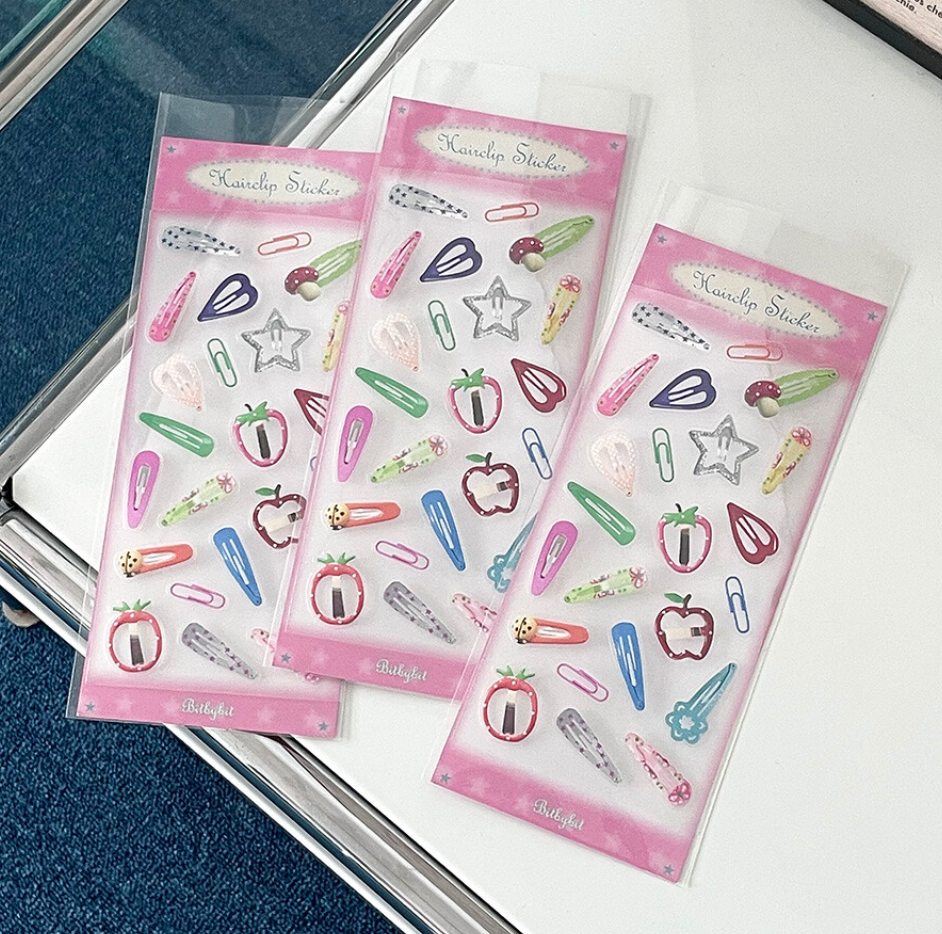 bitbybit: Hairclip Sticker