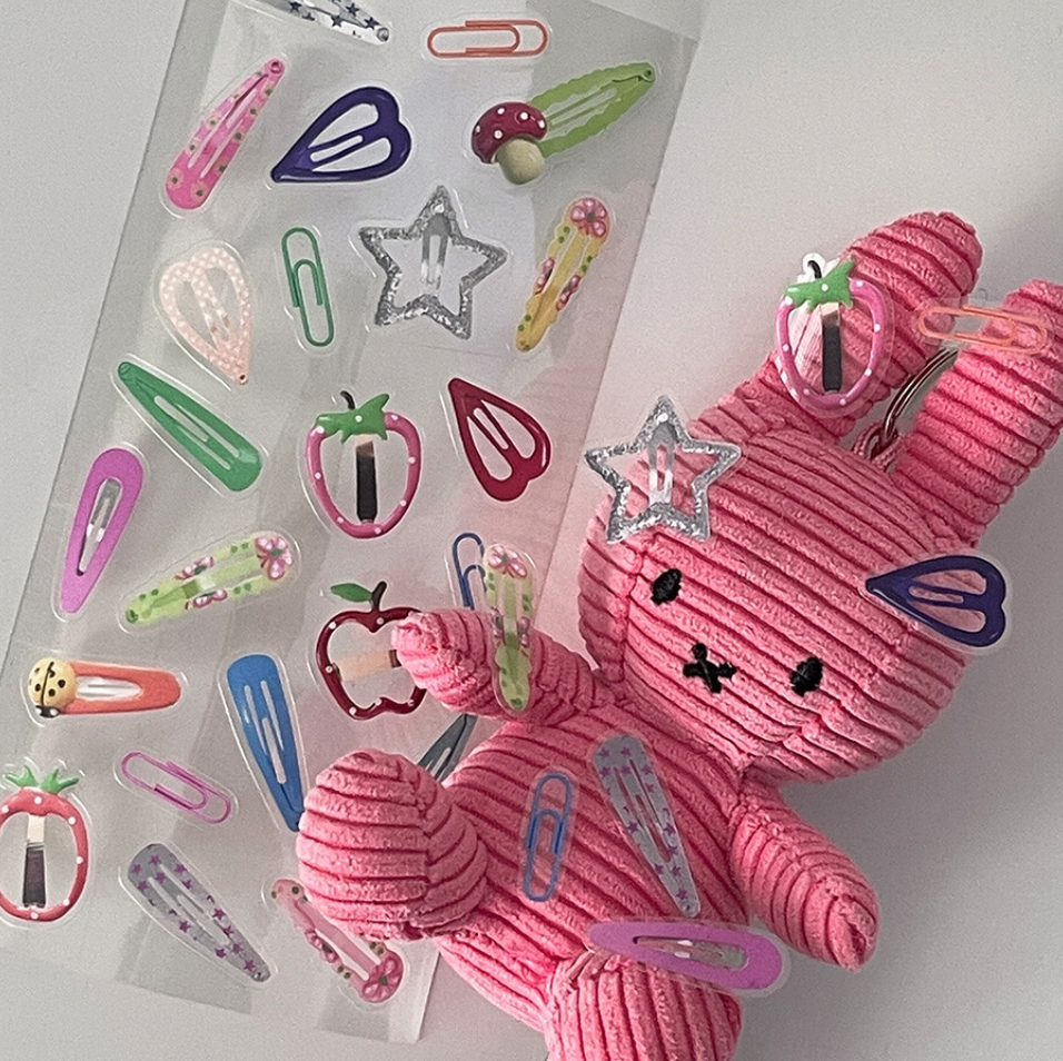 bitbybit: Hairclip Sticker
