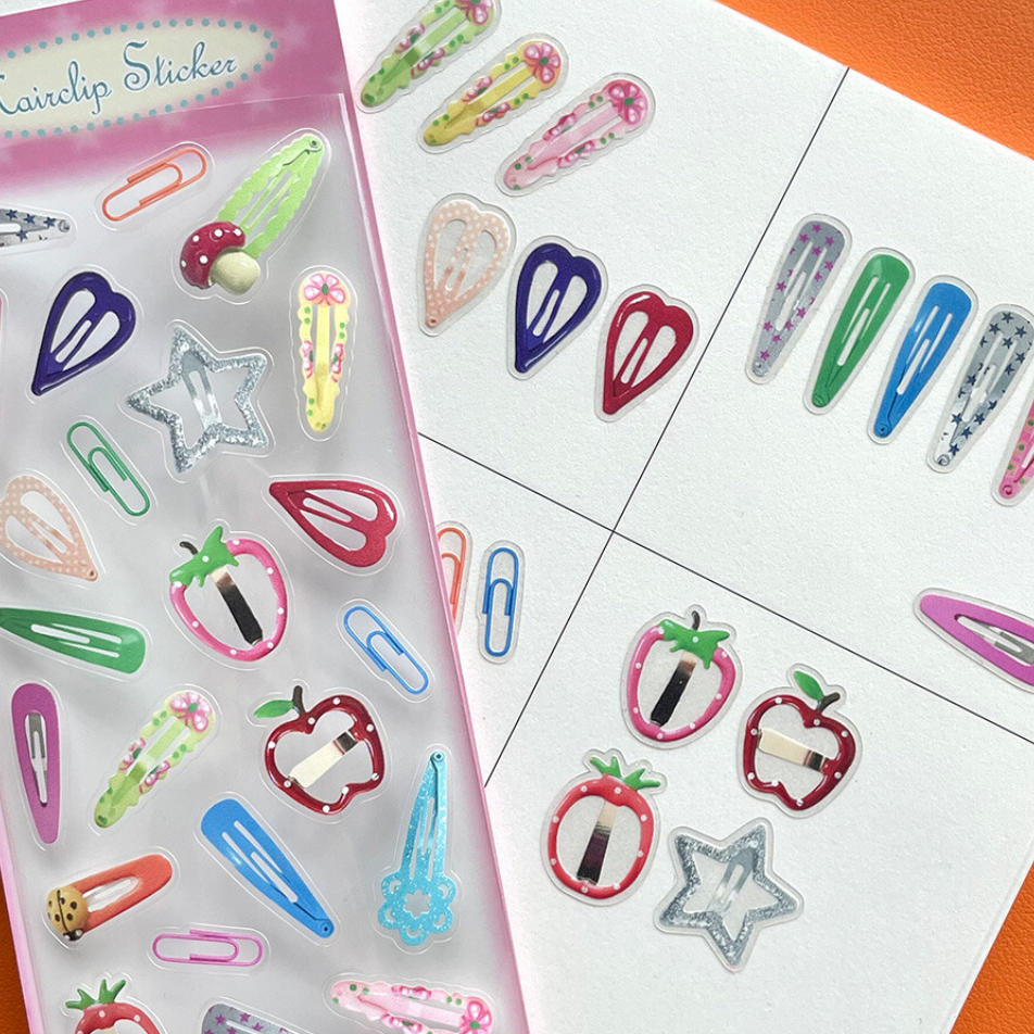 bitbybit: Hairclip Sticker