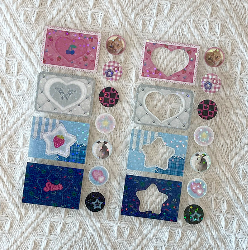 bitbybit: Cotton Frame Sticker