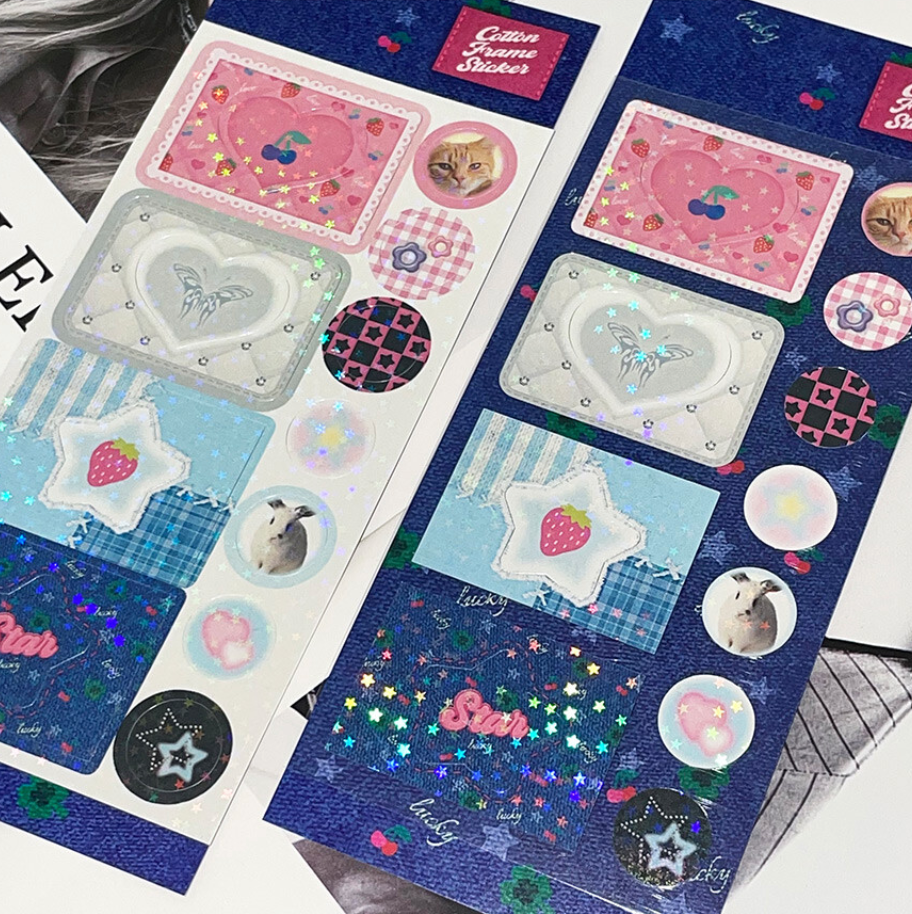 bitbybit: Cotton Frame Sticker