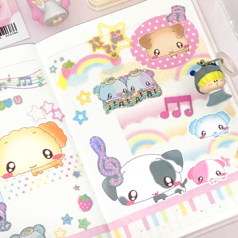 creamy milky: Cute Puppies sticker sheet