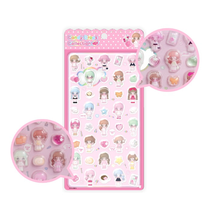 mering: candy drops collection stickers