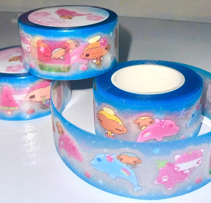 happy_nyang_day: kiss cut washi tapes