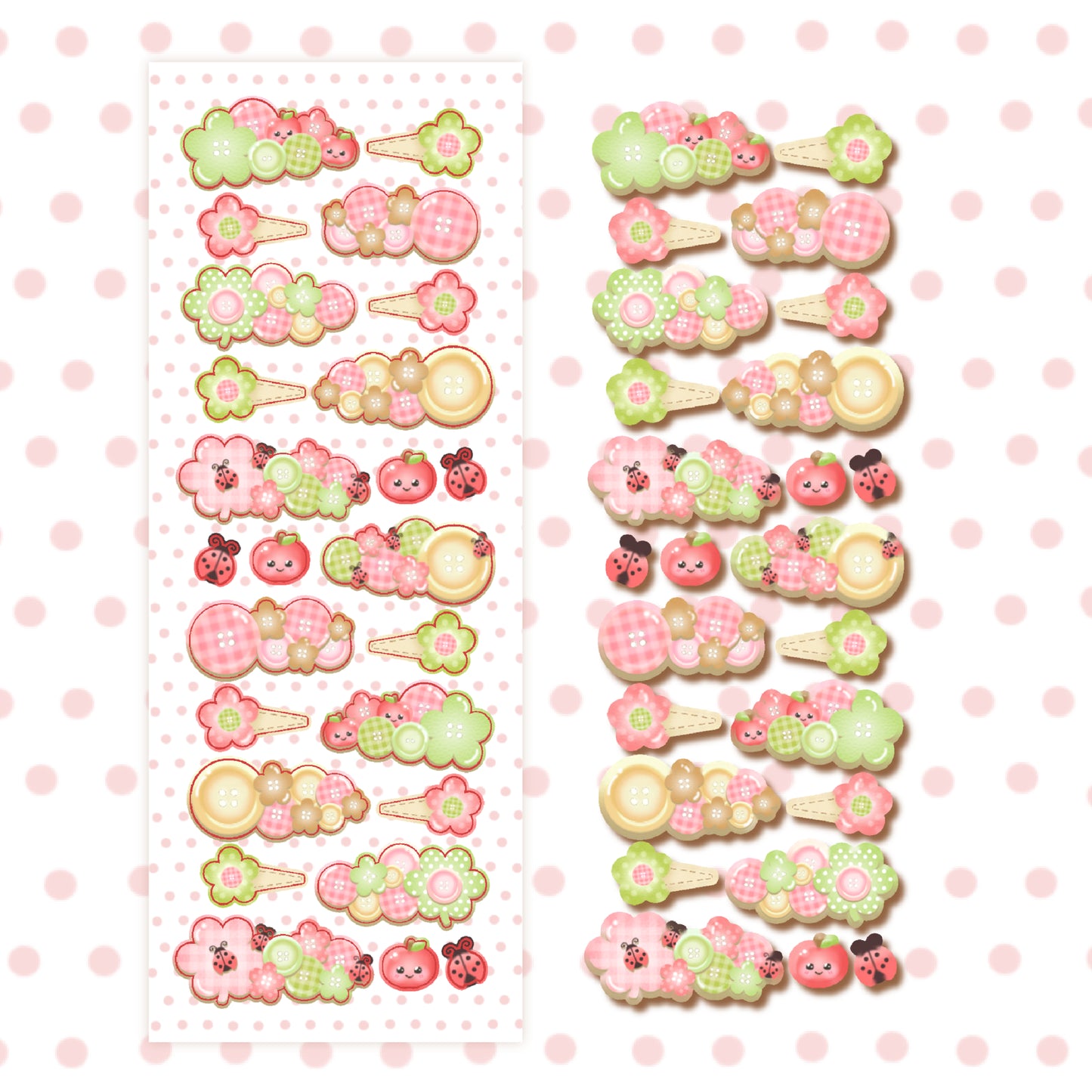 berrybisou: lucky buttons