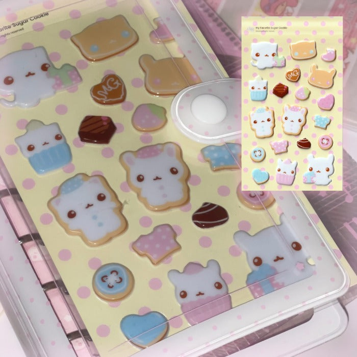 mering: my favourite sugar cookie sticker sheet